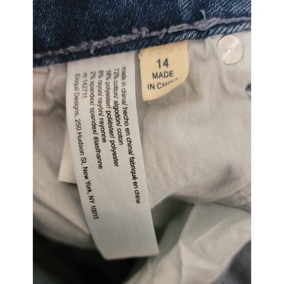 Eloquii 14 High Rise Skinny Jeans - Picture 4 of 4